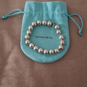 Tiffany & Co. Sterling Silver 10mm HardWear Ball Bracelet